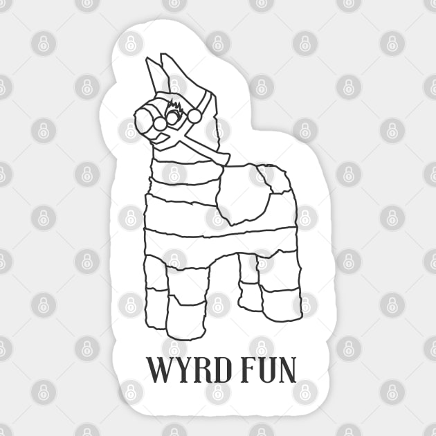 Pinata Sticker by wyrdfun